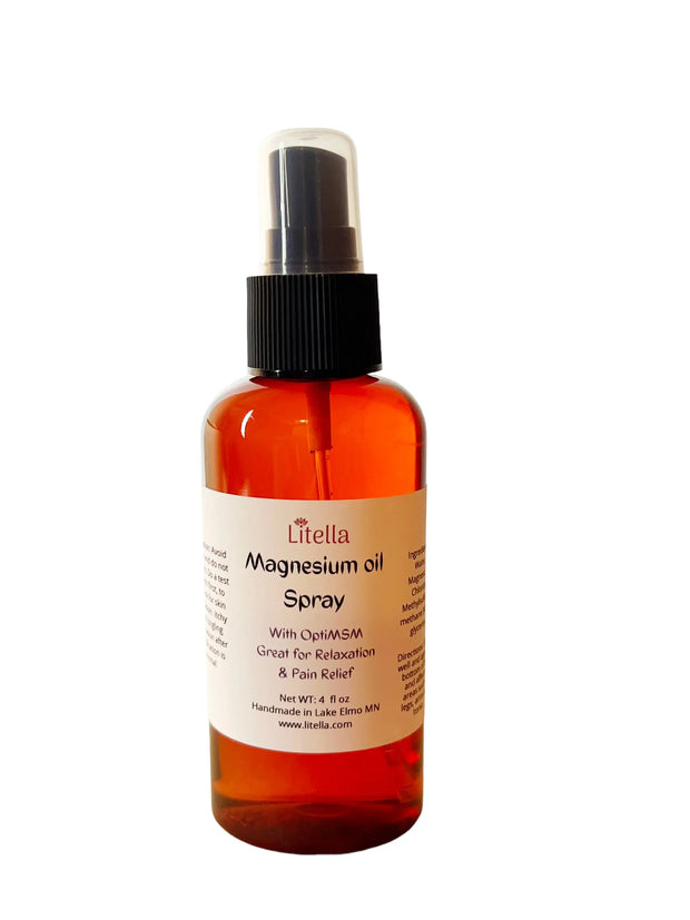 Magnesium Oil Spray with OptiMSM Litella