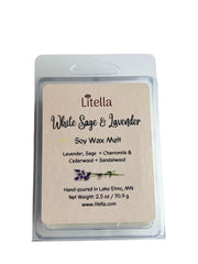 White Sage & Lavender Wax Melts Litella